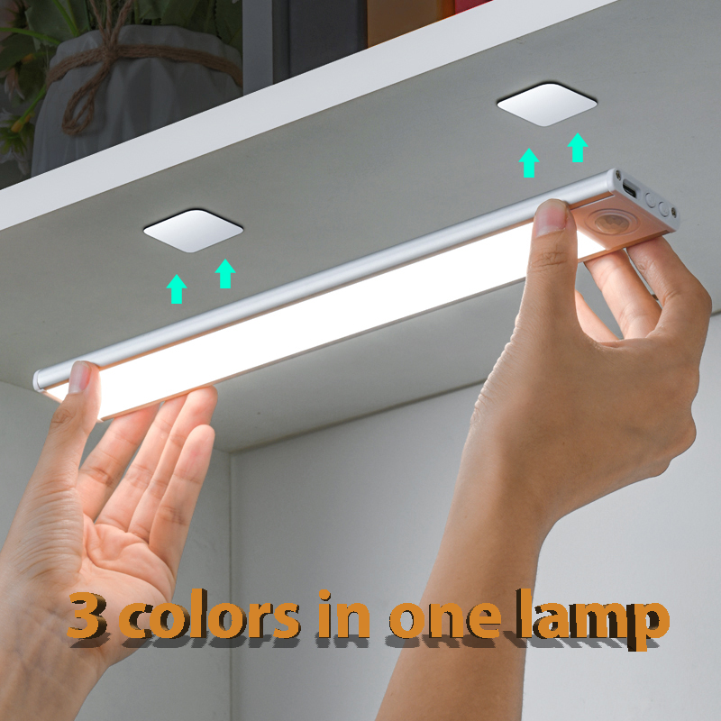 Cabinet lights LED Ultra-thin Wireless Magnetic Multi-function Adjustable TYPE-C Rechargeable