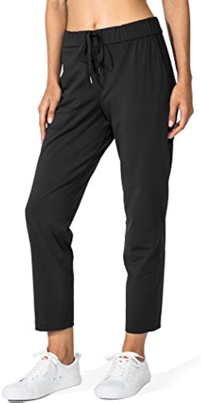 G Gradual Women&#039;s Pants with Deep Pockets 7/8 Stretch Sweatpants for Women Athletic, Golf, Lounge, Work