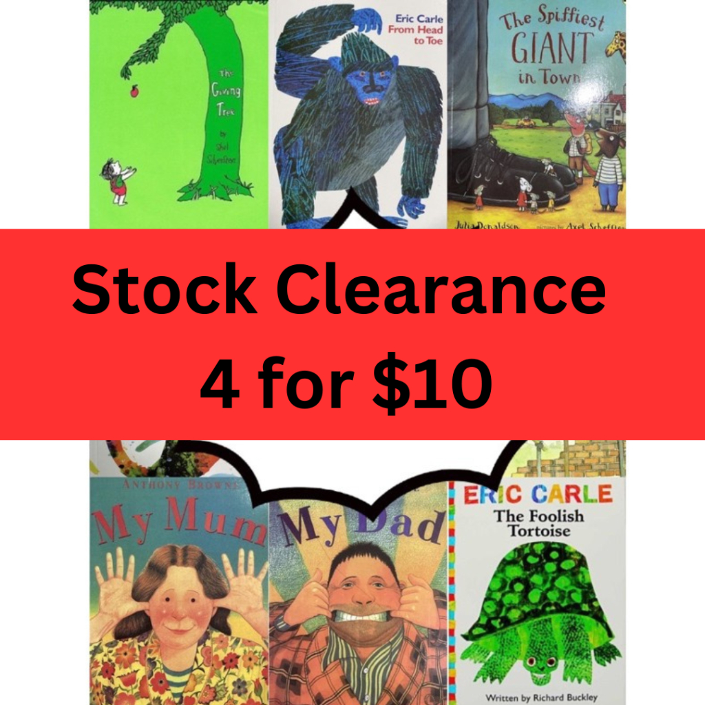 (Part 1) 4 for 10 Children English Book The Gruffalo/ The Giving Tree/ My Mum/ Eric Carle/ We're Going on a Bear Hunt