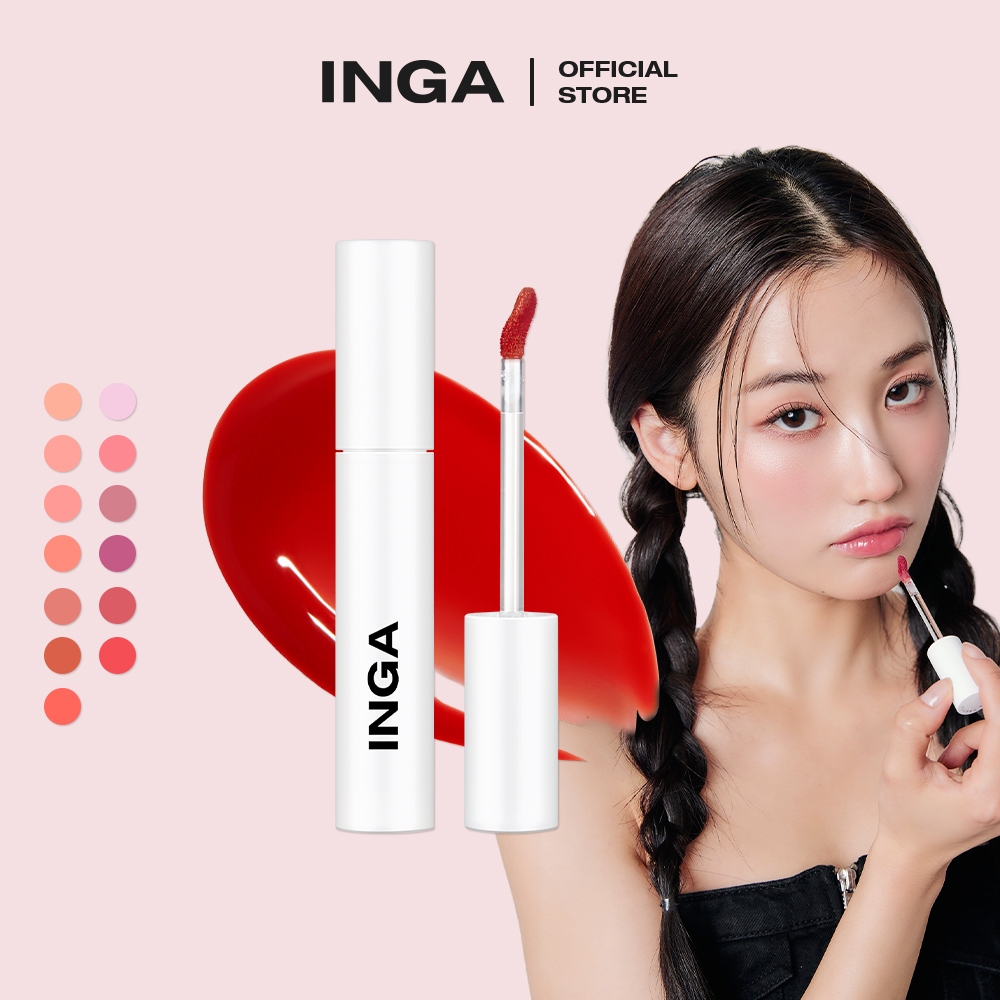INGA Water Glow Lip Tint (13 colors)